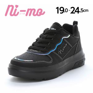 ムーンスター ニーモ スニーカー 厚底 子供靴 ジュニア シューズ 女の子 運動靴 靴 黒 かわいい moonstar Ni-mo NM J150 ブラック [2026年春夏新作] 12月2日発売