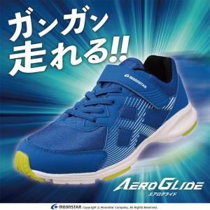 ムーンスター エアログライド スニーカー 軽量...の詳細画像1