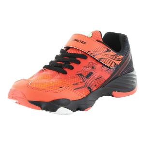 ムーンスター スニーカー 子供靴 キッズ ジュニア シューズ スキルシューター 男の子 履きやすい 運動靴 SK 0016 レッド [セール] セ再8月3日