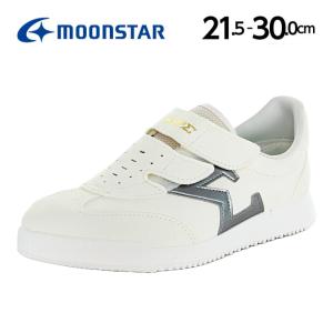 ムーンスター スニーカー 日本製 軽量 メンズ レディース シューズ 靴 白 moonstar ジャガーΣ03 ジャガーシグマ ホワイト/シルバー [50%OFF セール]4月22日値下