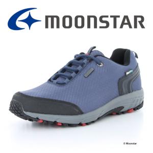 ムーンスター moonstar メンズ スニーカー ウォーキングシューズ SPLT SDM02 ダークグレイ 透湿防水 抗菌防臭 幅広4E 梅雨