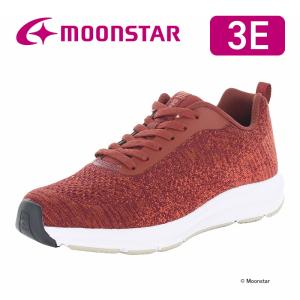 ムーンスター スニーカー 幅広 3E 軽量 レディース ウォーキング シューズ 運動靴 靴 普段履き 母の日 moonstar SNGY L21 レンガ [在22.5cmセール] セ再11月15日