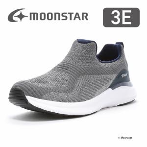 ムーンスター スニーカー メンズ 軽量 幅広 ウォーキング シューズ 運動靴 靴 普段履き 履きやすい 父の日 moonstar SNGY MY05 グレイ [セール]セ新3月15日