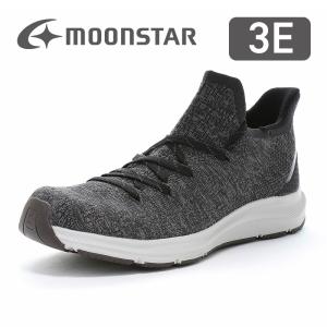 ムーンスター スニーカー 幅広 3E 軽量 メンズ ウォーキング シューズ 運動靴 靴 甲高 普段履き 軽い moonstar SNGY M27 チャコール [2026年春夏新作]1月7日発売