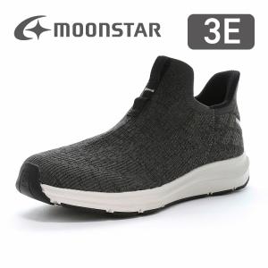 ムーンスター スニーカー 幅広 3E 軽量 メンズ ウォーキング シューズ スリッポン 運動靴 靴 普段履き moonstar SNGY M28 スレート [2026年春夏新作] 1月7日発売