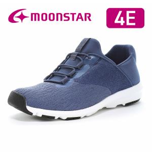 ムーンスター スニーカー 幅広 甲高 4E 軽量 レディース ウォーキング シューズ 運動靴 靴 普段履き moonstar SPLT AML120 スカイ [2026年春夏新作] 1月29日発売