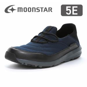 ムーンスター スニーカー 幅広 甲高 5E 軽量 メンズ ウォーキング シューズ 運動靴 靴 普段履き moonstar SPLT AMM121 ネイビー [2026年春夏新作] 1月29日発売