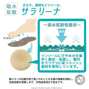 ムーンスター スニーカー 幅広 甲高 3E 軽...の詳細画像5