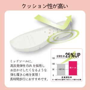 ムーンスター イブ スニーカー 軽量 幅広 甲...の詳細画像2