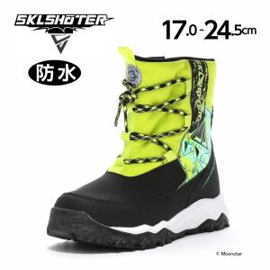 IGNIO イグニオ キッズ用（14〜19cm）スノーシューズ グレー IGK