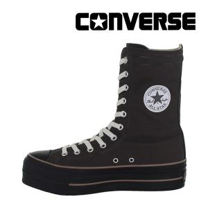 コンバース CONVERSE スニーカー メンズ レディース オールスター （Ｒ）リフテッド ニーハイ ブラウン/ブラック 厚底 シューズ 靴 [セール] セ再6月1日｜moonstar