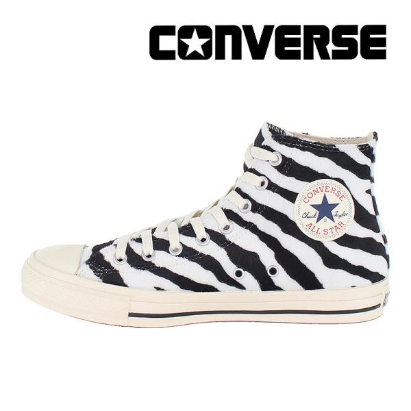 コンバース CONVERSE スニーカー メンズ レディース オールスター ゼブラファー HI オフ...