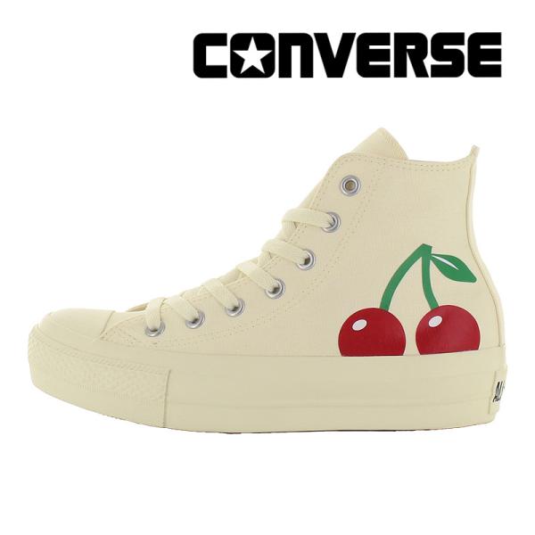 コンバース CONVERSE スニーカー レディース オールスター PLTS チェリープリント HI...