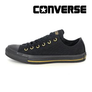 コンバース CONVERSE スニーカー メンズ レディース オールスター ゴールドストライプ スリップ OX ブラック/ブラック ALL STAR [30%OFFセール]7月5日値下 百選