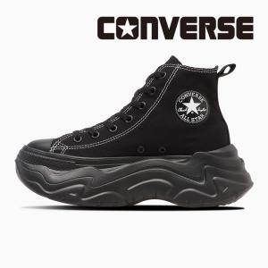 コンバース CONVERSE 厚底 スニーカー メンズ レディース オールスター シティハイク HI ブラック/ブラック ALL STAR ハイカット シューズ [20%OFF] 9月5日値下