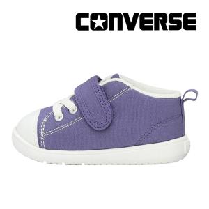 スニーカー ベビーシューズ コンバース CONVERSE 子供靴 ベビー オールスター ライト V-1 パープル [在12.0cmセール] セ新5月1日｜moonstar