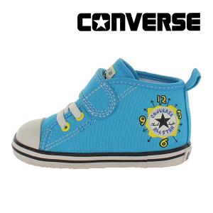 コンバース CONVERSE ベビー シューズ 子供靴 スニーカー ベビー オールスター N タマゴッチ V-1 ブルー たまごっち コラボ 靴 ALL STAR [セール] セ再6月1日｜moonstar