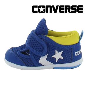 コンバース CONVERSE ベビー サンダル 子供靴 リトルサマー 9 ブルー/イエロー 男の子 女の子 シューズ 靴 履きやすい 脱ぎ履き簡単 [2024年春夏新作]3月8日発売｜ムーンスター 公式ショップ