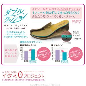 ムーンスター スポルス スニーカー 撥水 本革...の詳細画像1