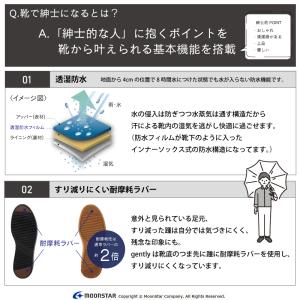 ムーンスター スニーカー 透湿防水 幅広4E ...の詳細画像4
