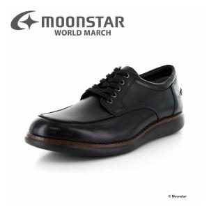 ムーンスター [セール] ワールドマーチ メンズ スニーカー ウォーキングシューズ BIZ・LITE WM1006 ブラック moonstar world march 抗菌防臭