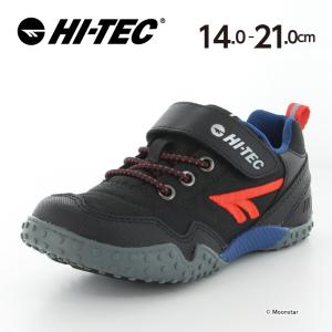 ハイテック [在14.0cmセール] HI-TEC 子供靴 スニーカー アウトドアシューズ HT KID40 CIRCUS ブラック