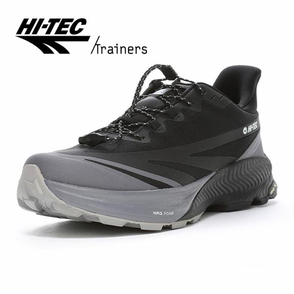 ハイテック HI-TEC スニーカー 透湿防水 軽量 メンズ アウトドア ハイク シューズ 黒 NO...