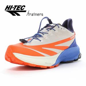 ハイテック HI-TEC スニーカー 透湿防水 軽量 メンズ アウトドア ハイク シューズ NOMAD ADV WP ウォームグレー/レッドオレンジ [2025年夏新作] 3月6日発売