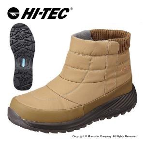 ハイテック [セール] HI-TEC メンズ/レディース ウィンターブーツ HT BTU18W WILDGOOSE SHORT WP ベージュ