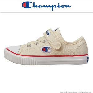 チャンピオン [残りサイズ18.0cmセール] Champion 子供靴 スニーカー CP KC001 KIDS CENTER COURT キッズセンターコート OX オフホワイト 抗菌防臭 百選