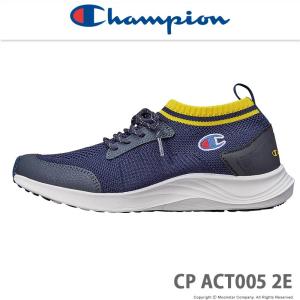 チャンピオン [セール] Champion レディース スニーカー CP ACT005 ビーンズフォーム SOC ネイビー