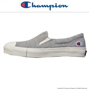 チャンピオン [セール] Champion メンズ/レディース スニーカー 日本製 CP LS003J スピンコートSLIP グレイ