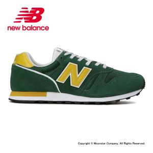 ニューバランス new balance メンズ レディース スニーカー ランニングスタイル NB ML373VR2 D グリーン/イエロー