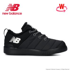 ニューバランス [セール] new balance 子供靴 キッズ防寒スニーカー 撥水加工 NB YHMOC BLK W ブラック