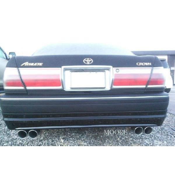 17系クラウン ロイヤル＆アスリート◆90パイ4本出しD2マフラー【オールステンレス製】