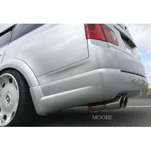 M35系ステージア AXIS専用◆90パイ2本出しD2マフラー