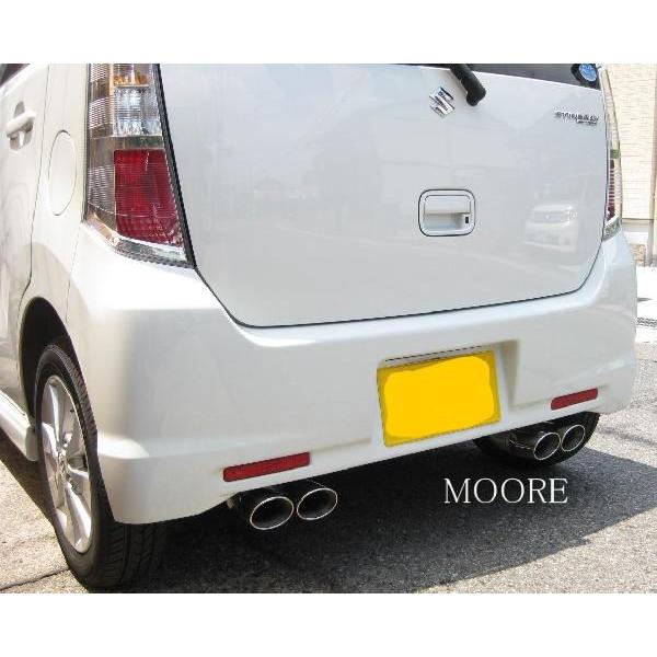 MH23SワゴンR＆スティングレー・MJ23S/AZワゴン＆カスタムスタイル◆オーバル左右4本出しK...