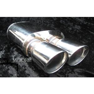 MK21Sパレット/ML21Sルークス◇オーバル片側2本出しK2マフラー