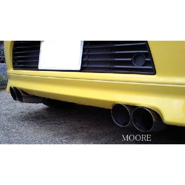 ZZW30/MR-S◆90パイ片側2本出しD1マフラー（オールステンレス）