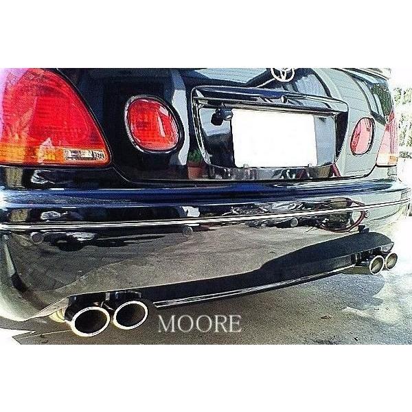 JZS160/JZS161アリスト◆オーバル4本出しL1マフラー【オールステンレス製】