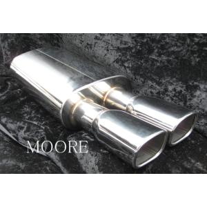 C34系ステージア◇115φチタンテール砲弾Tiマフラー : オンライン