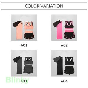 3点水着セット フィットネス水着 競泳水着 レ...の詳細画像5