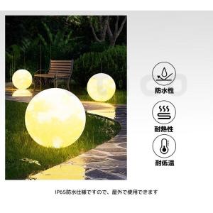 ソーラーランタン 月 吊り下げ LEDランタン...の詳細画像4
