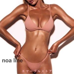 水着 レディース ブラジリアン ビキニ パッド付...の商品画像