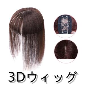 レディースかつら 部分ウィッグ ヘアピース 土台7*10cm 耐熱 部分ウィッグ かつら人毛 自然黒ダークブラウン