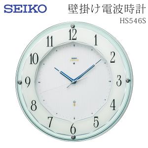 SEIKO（セイコー） 送料無料-SEIKO 電波時計 壁掛け時計 ホワイト 電波