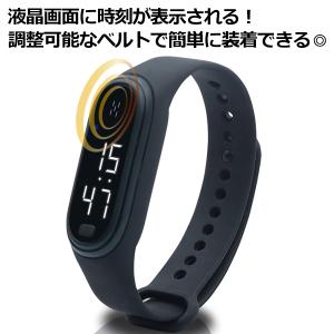 蚊 超音波 ブレスレット 蚊対策 腕時計 US...の詳細画像1