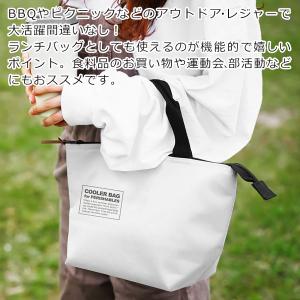 保冷バッグ 大容量 10L ファスナー付 マチ...の詳細画像5