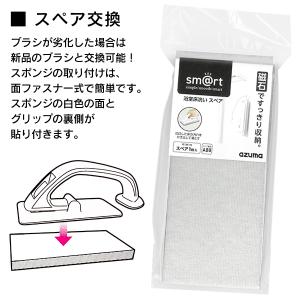 スペアスポンジ アズマ工業 浴室床洗い 専用 ...の詳細画像4