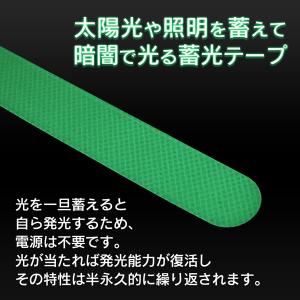 滑り止め テープ 蓄光 24枚セット 転倒防止...の詳細画像2